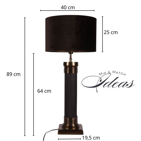 Lampbase 68 cm