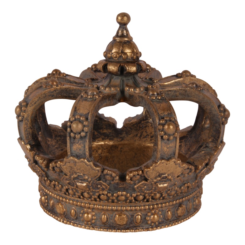 Decoratieve Kroon 13,2 cm - Goud - Resin