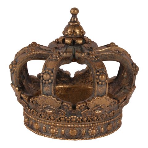 Decoratieve Kroon 13,2 cm - Goud - Resin