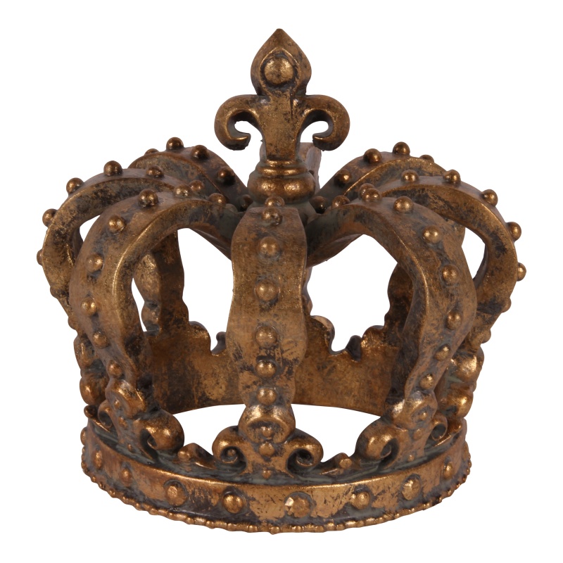 Decoratieve Kroon 13,2 cm - Goud - Resin