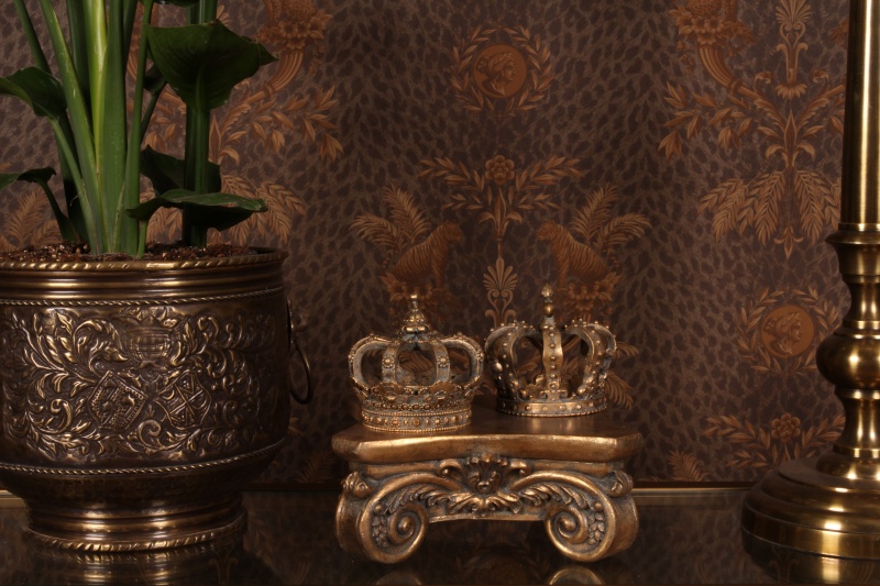 Decoratieve Kroon 13,2 cm - Goud - Resin