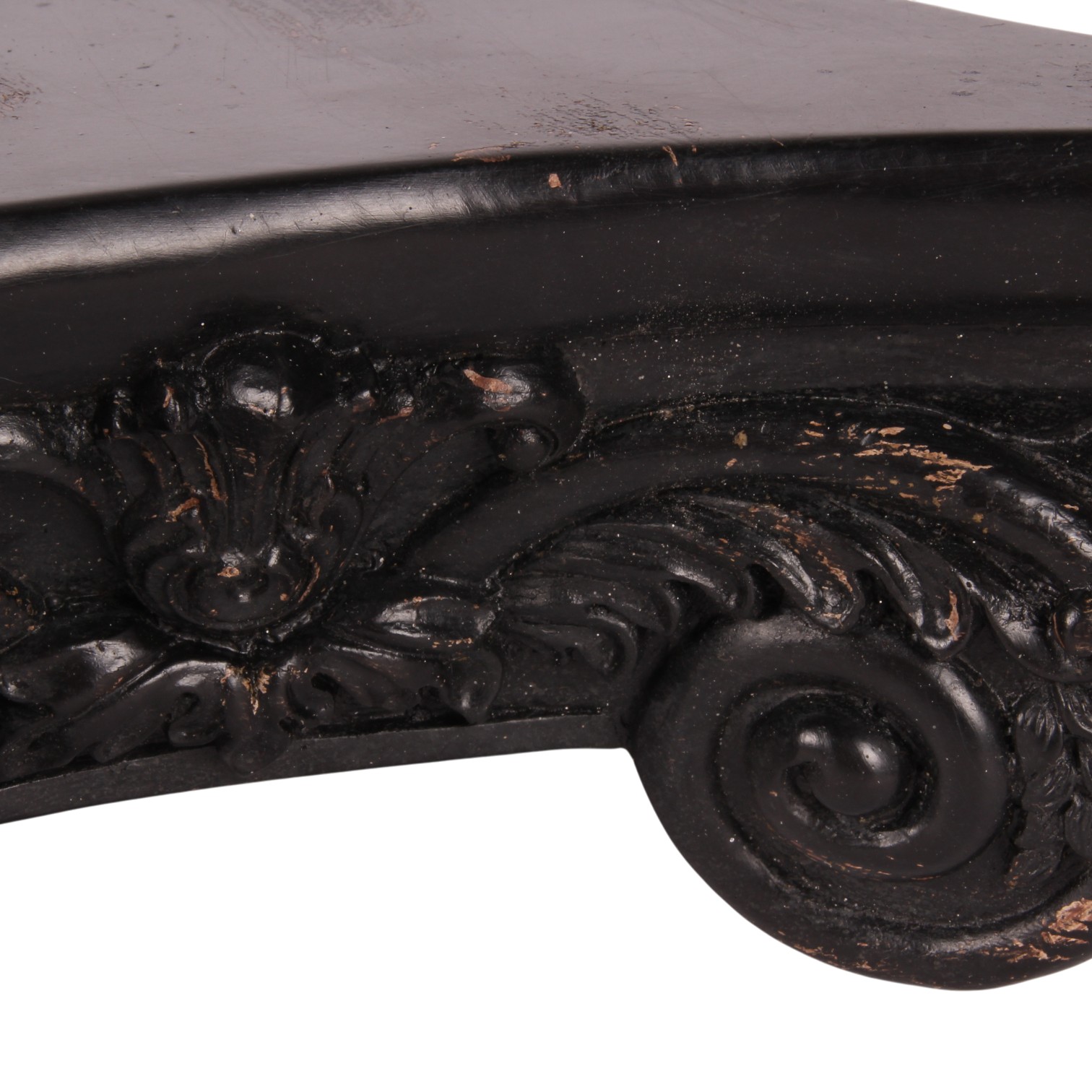 Pedestal 27 cm - Zwart - Resin