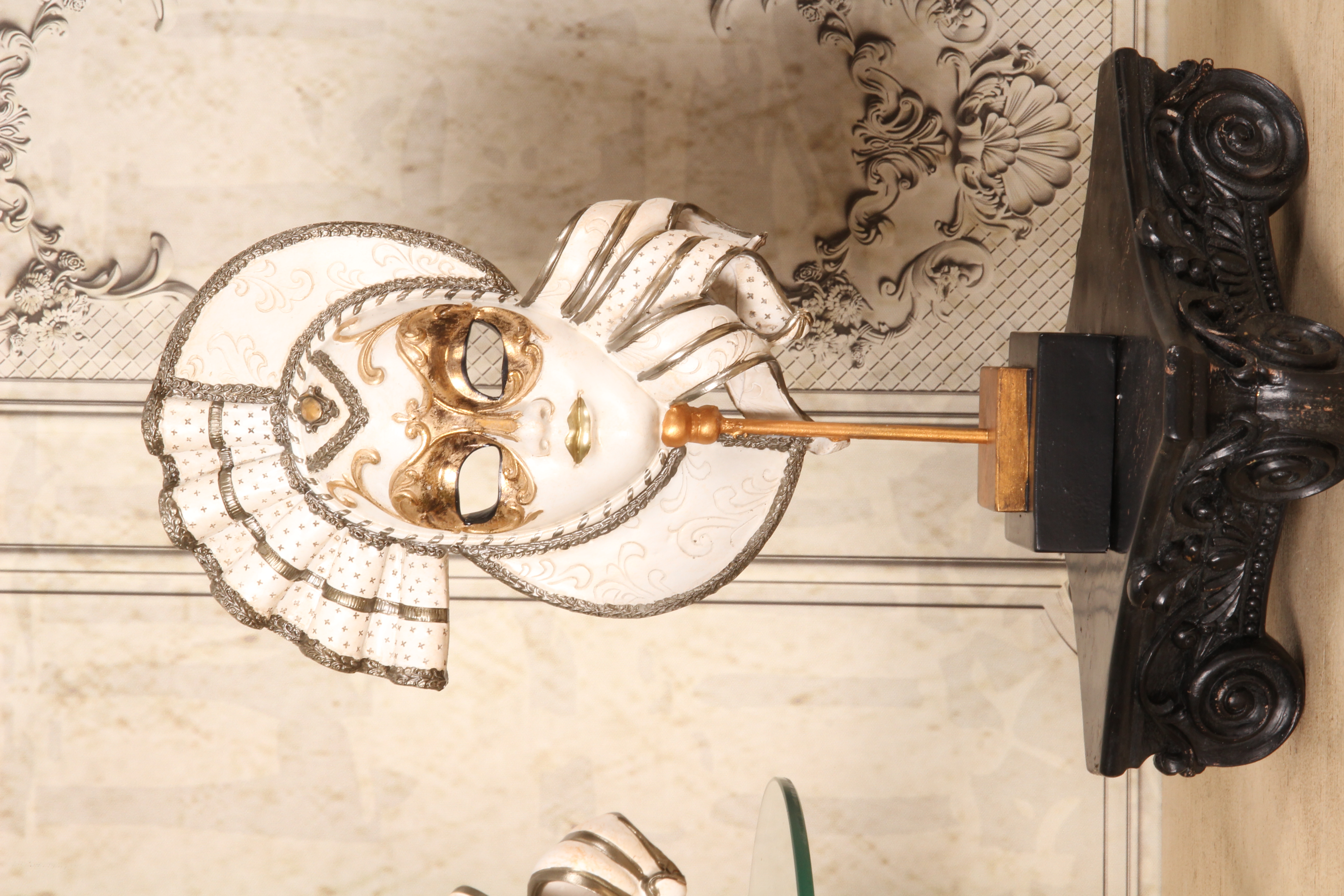 Pedestal 27 cm - Zwart - Resin