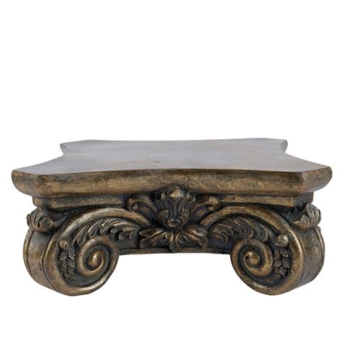 Socle 27 cm - Or - Résine