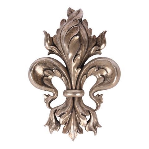 Decoratief Wandornament 32,7 cm - Zilver - Resin