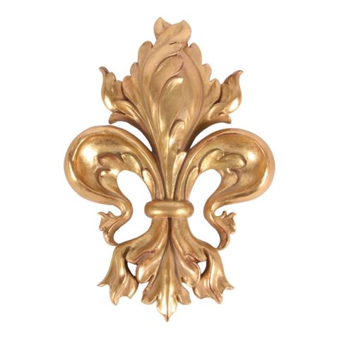 Decoratief Wandornament 32,7 cm - Goud - Resin