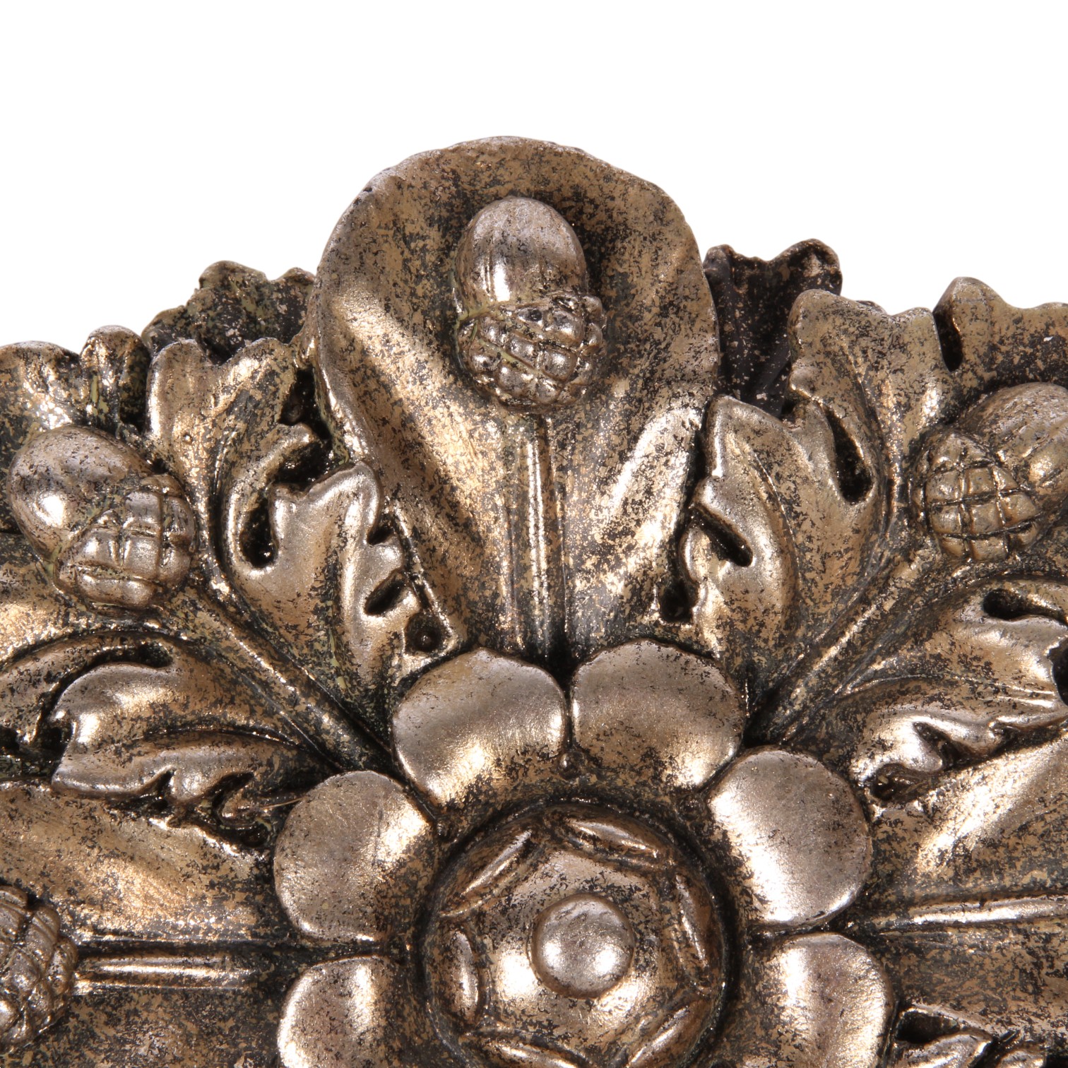 Decoratief Wandornament 15 cm - Zilver - Resin