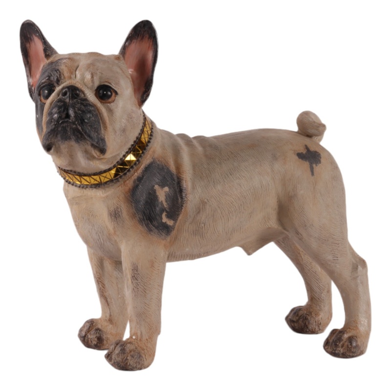 Franse bulldog resin 32 cm