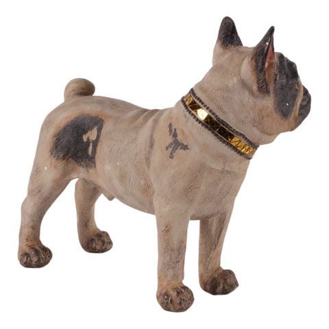 Franse bulldog resin 32 cm