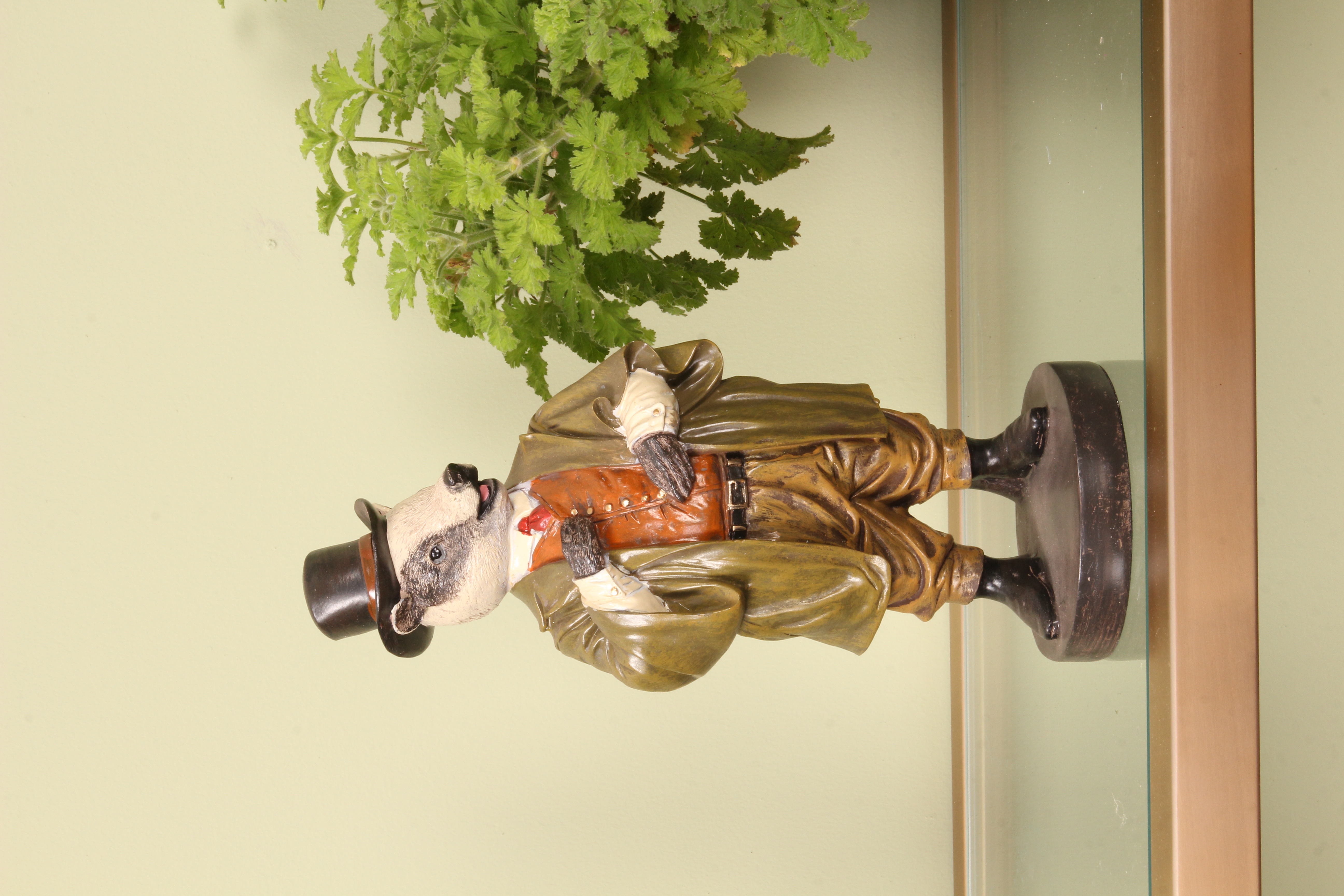 Staand Dasbeeldje - 29,5 cm - Beige - Resin