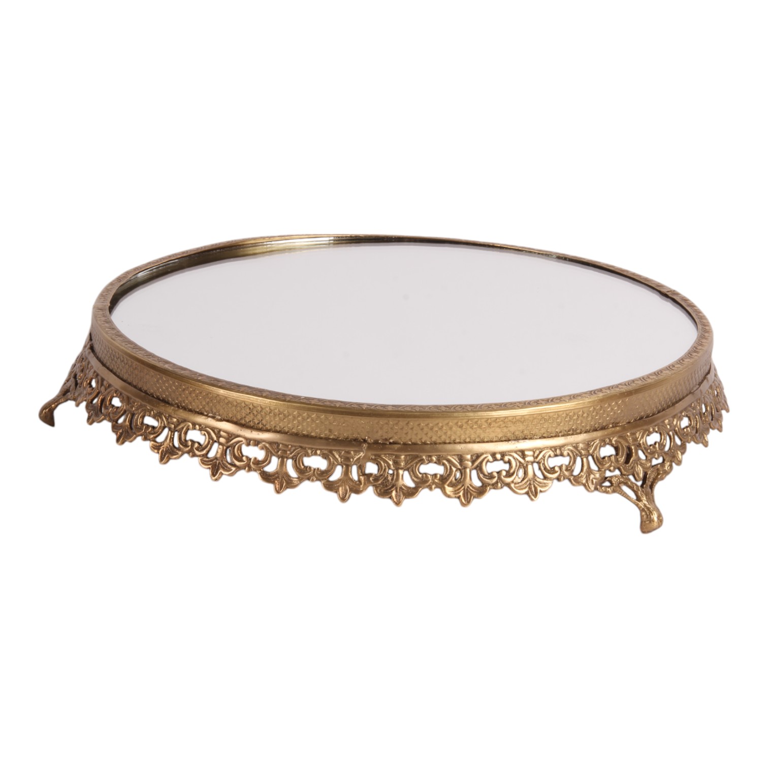 Onderzetter rond koper 28 cm