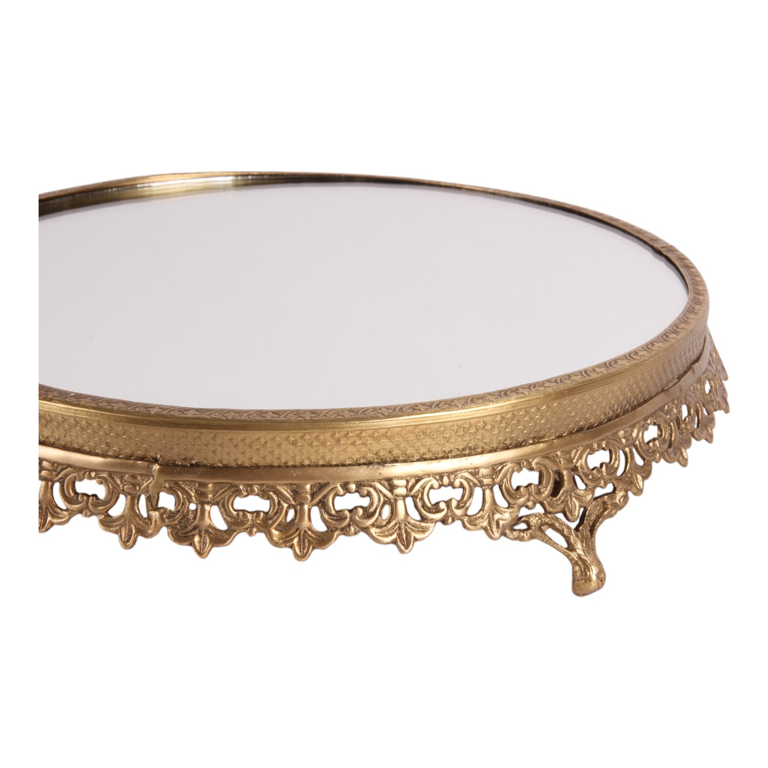 Onderzetter rond koper 28 cm