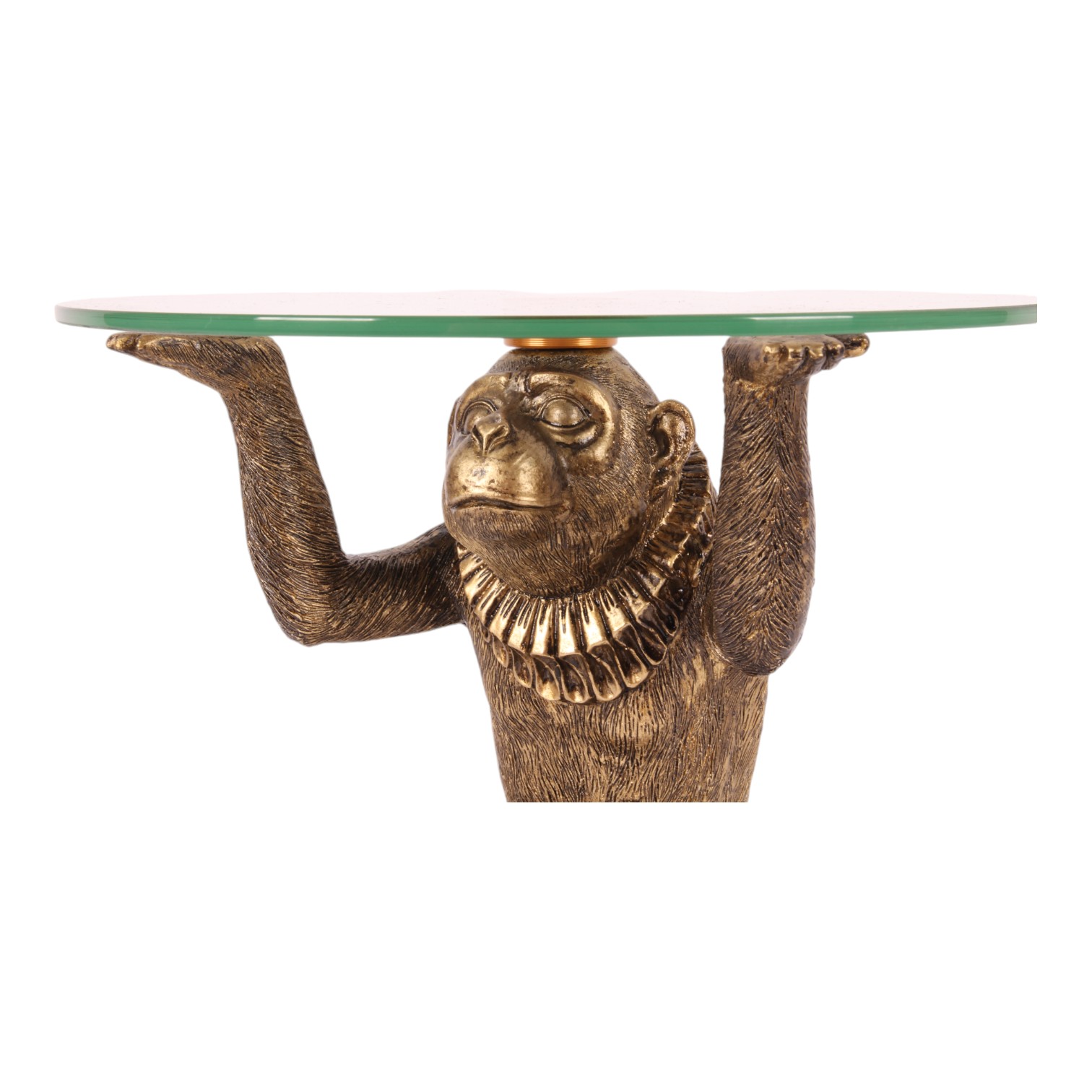 Tafel glas aap 26.5 cm