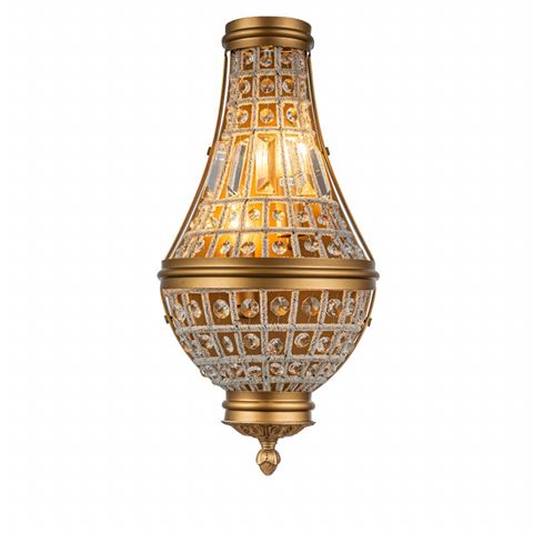Wall Lamp Bombay 48 cm - Gold - Iron & Glass