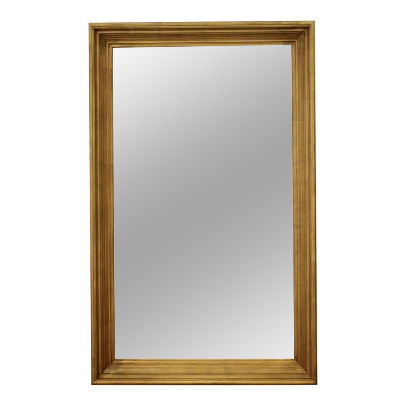 Spiegel muur hout 100x160 cm