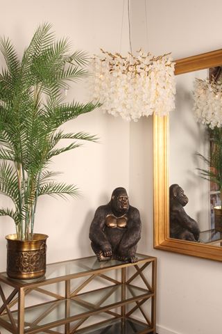 Spiegel muur hout 100x160 cm