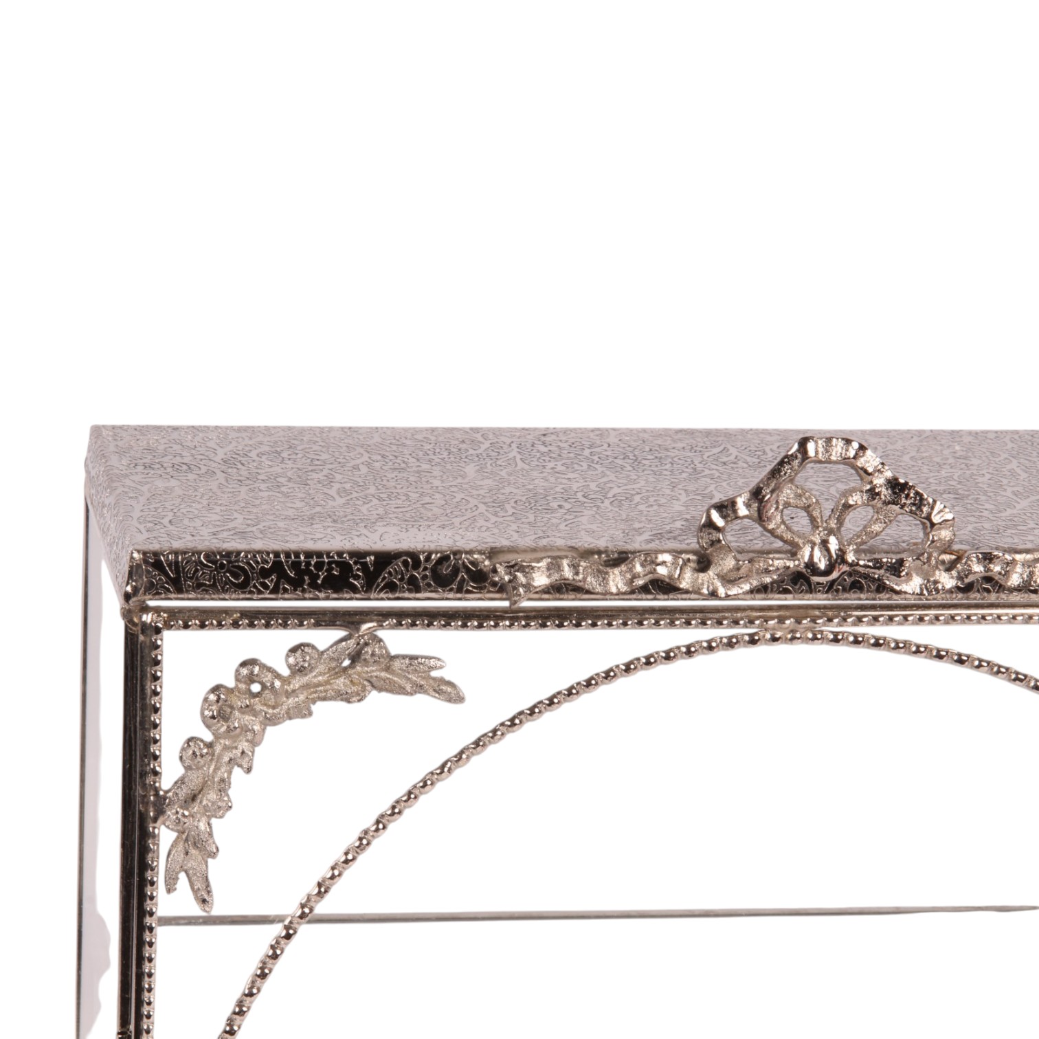 Vitrinekast 34,5 cm - Zilver - Glass