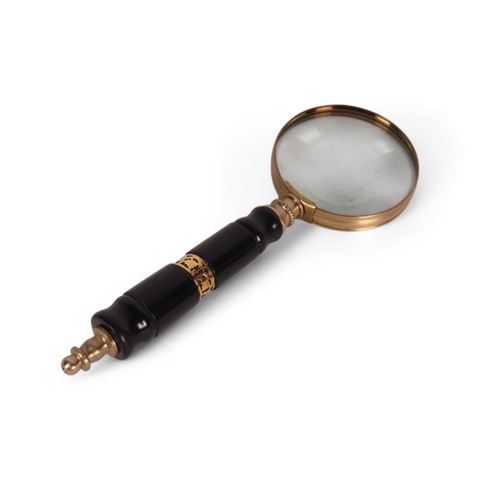 Lupe 22 cm - Gold - Kupfer