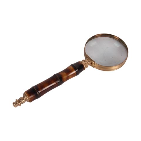 Magnifying Glass 22 cm - Gold - Brass