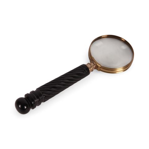 Magnifying Glass 22 cm - Gold - Brass