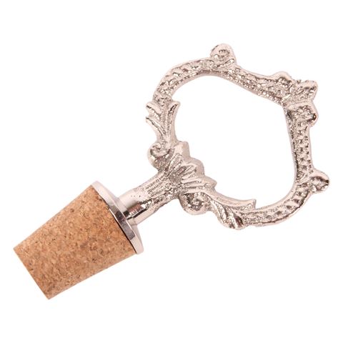 Kork-Flaschenverschluss 9,5 cm - Silber - Kupfer