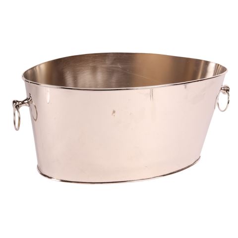 Champagnekoeler met Handvaten - Zilver - Koper