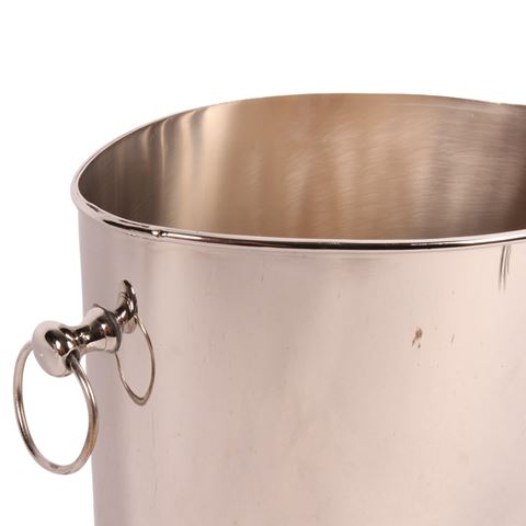 Champagnekoeler met Handvaten - Zilver - Koper