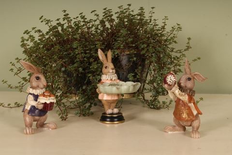 Konijn resin 13 cm