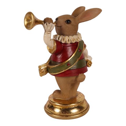 Konijn resin 14 cm