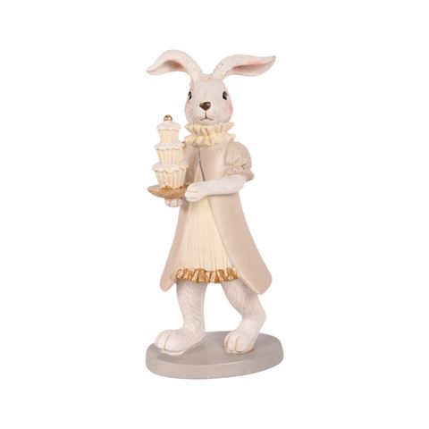 Konijn resin 23 cm