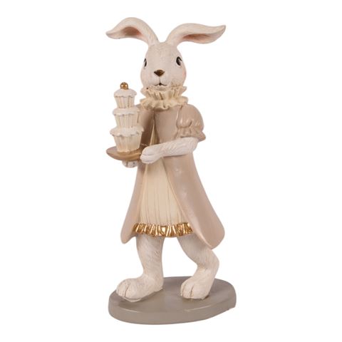 Konijn resin 23 cm