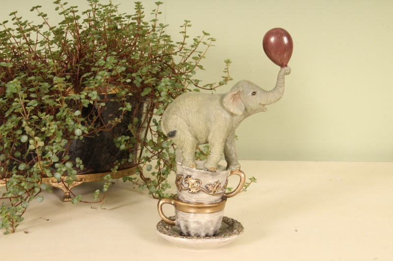 Olifant resin 21 cm