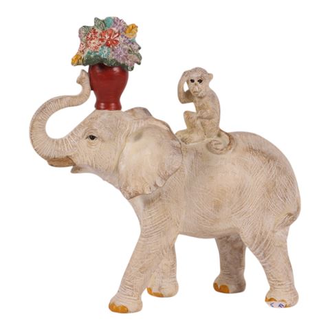 Olifant resin 18 cm