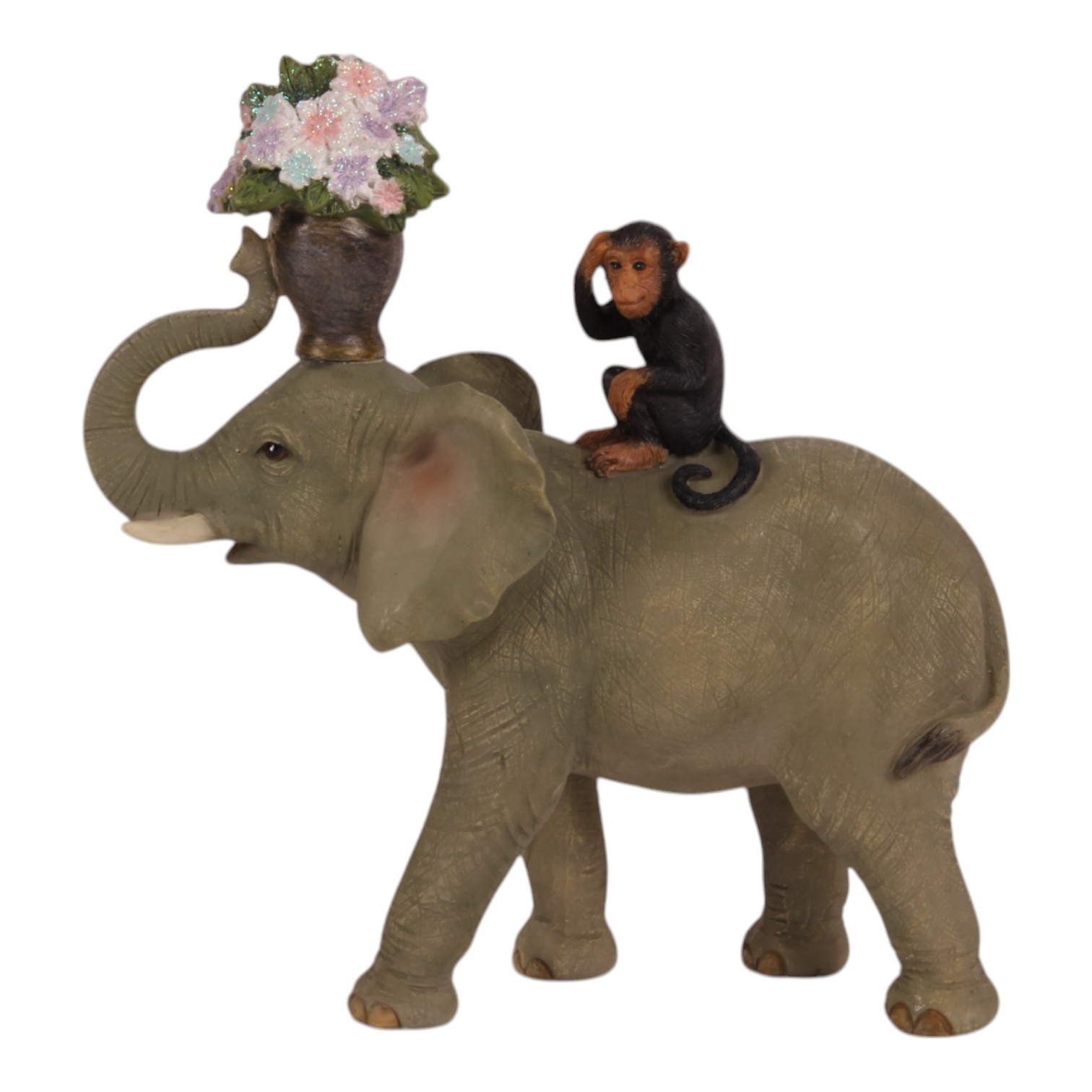 Olifant resin 18 cm