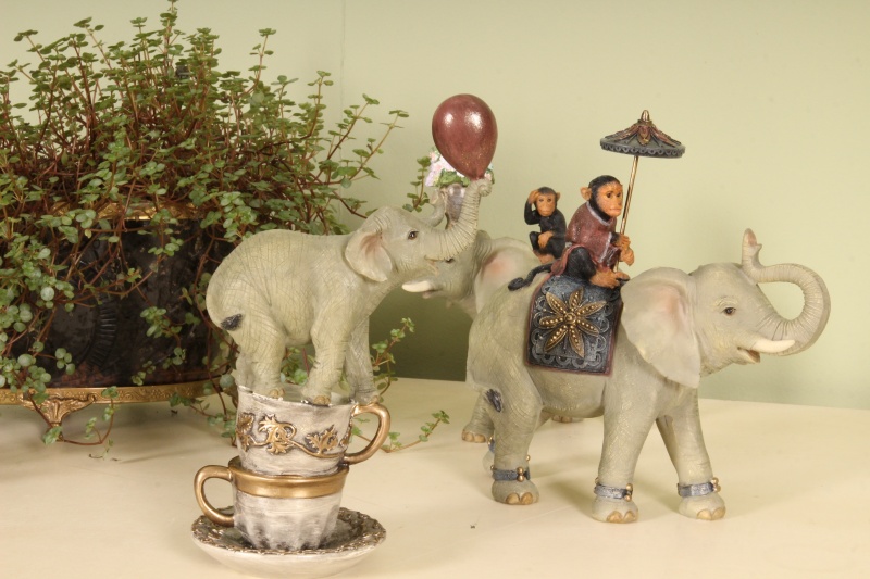 Olifant resin 20 cm