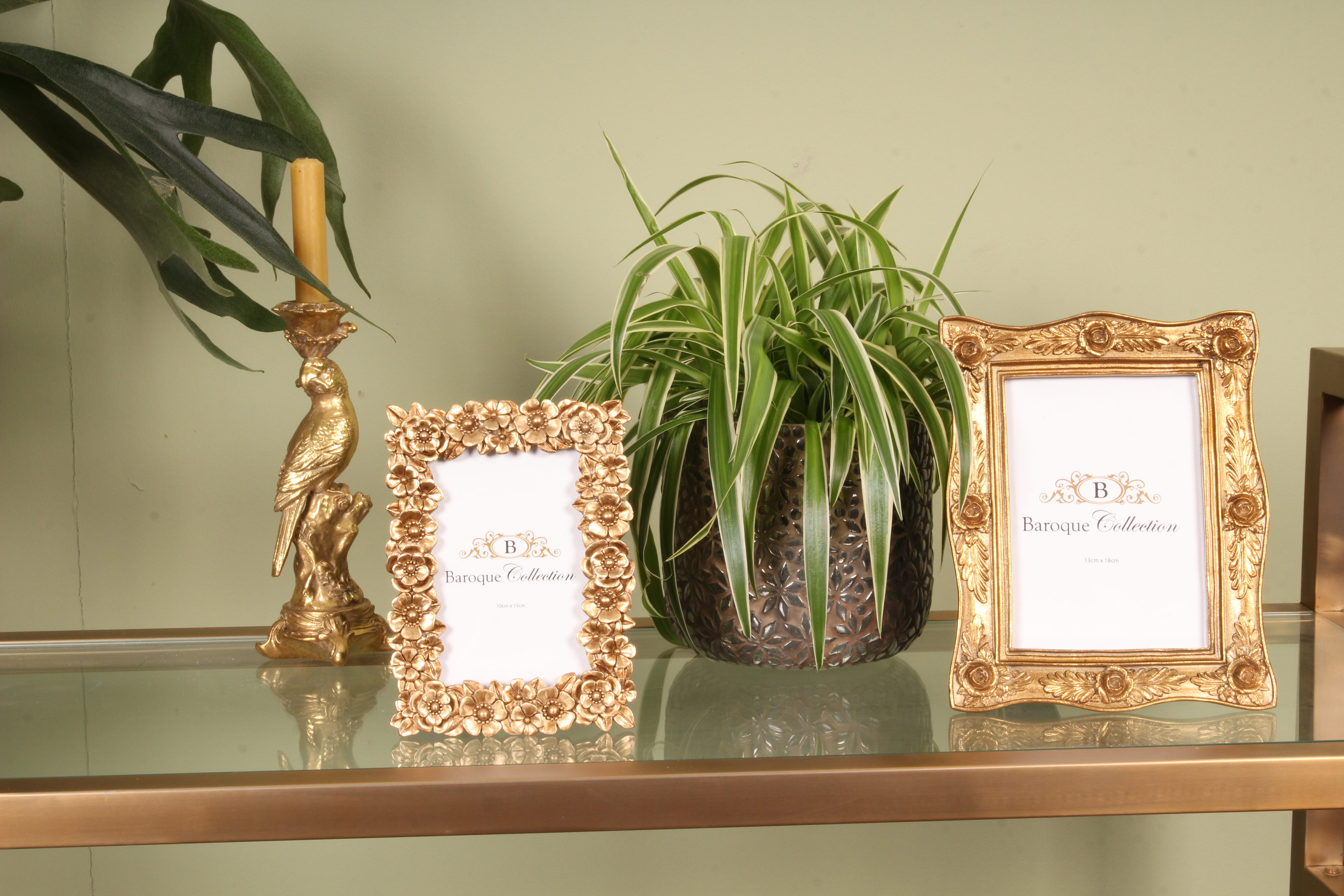 Fotolijst 13x18 cm - Goud - Resin - Staand/Liggend