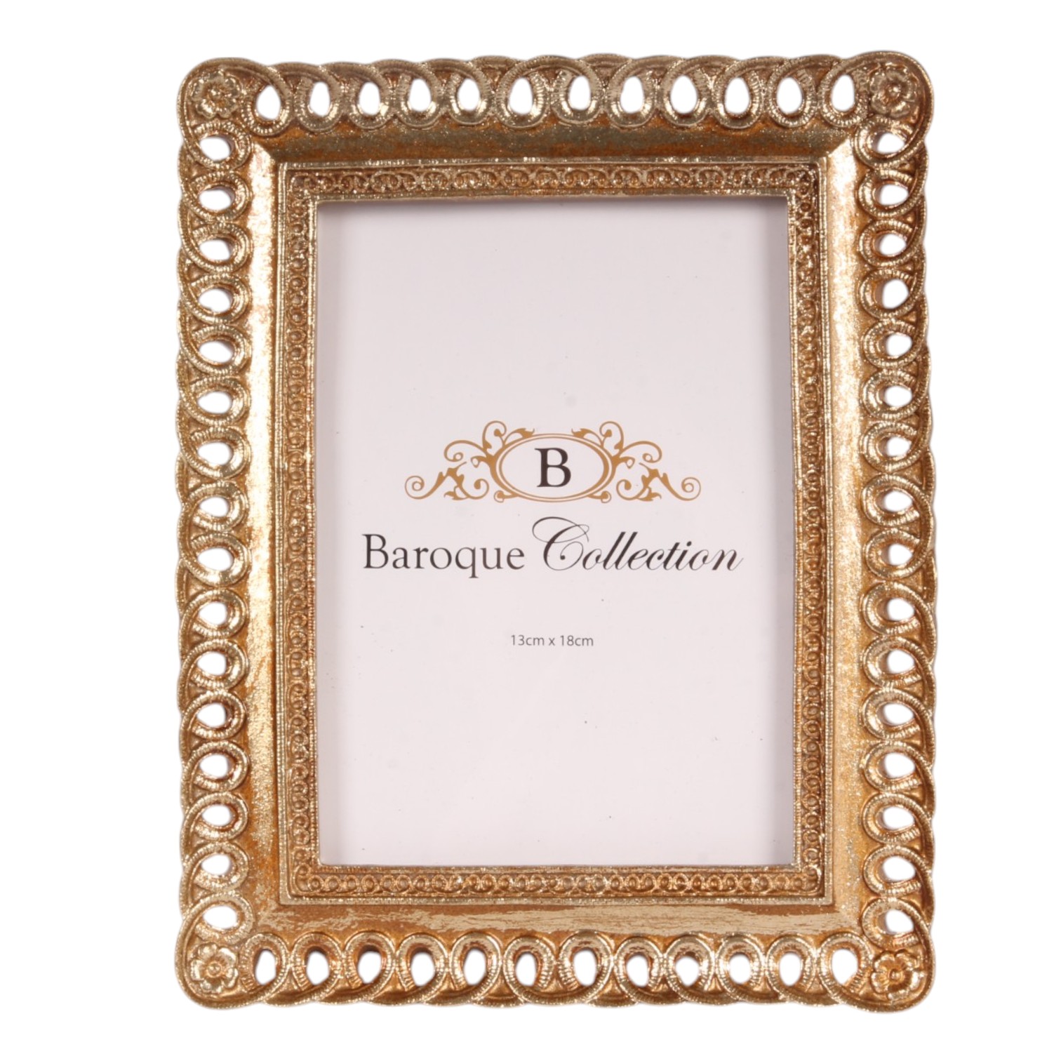 Photo Frame 13x18 cm - Gold - Resin