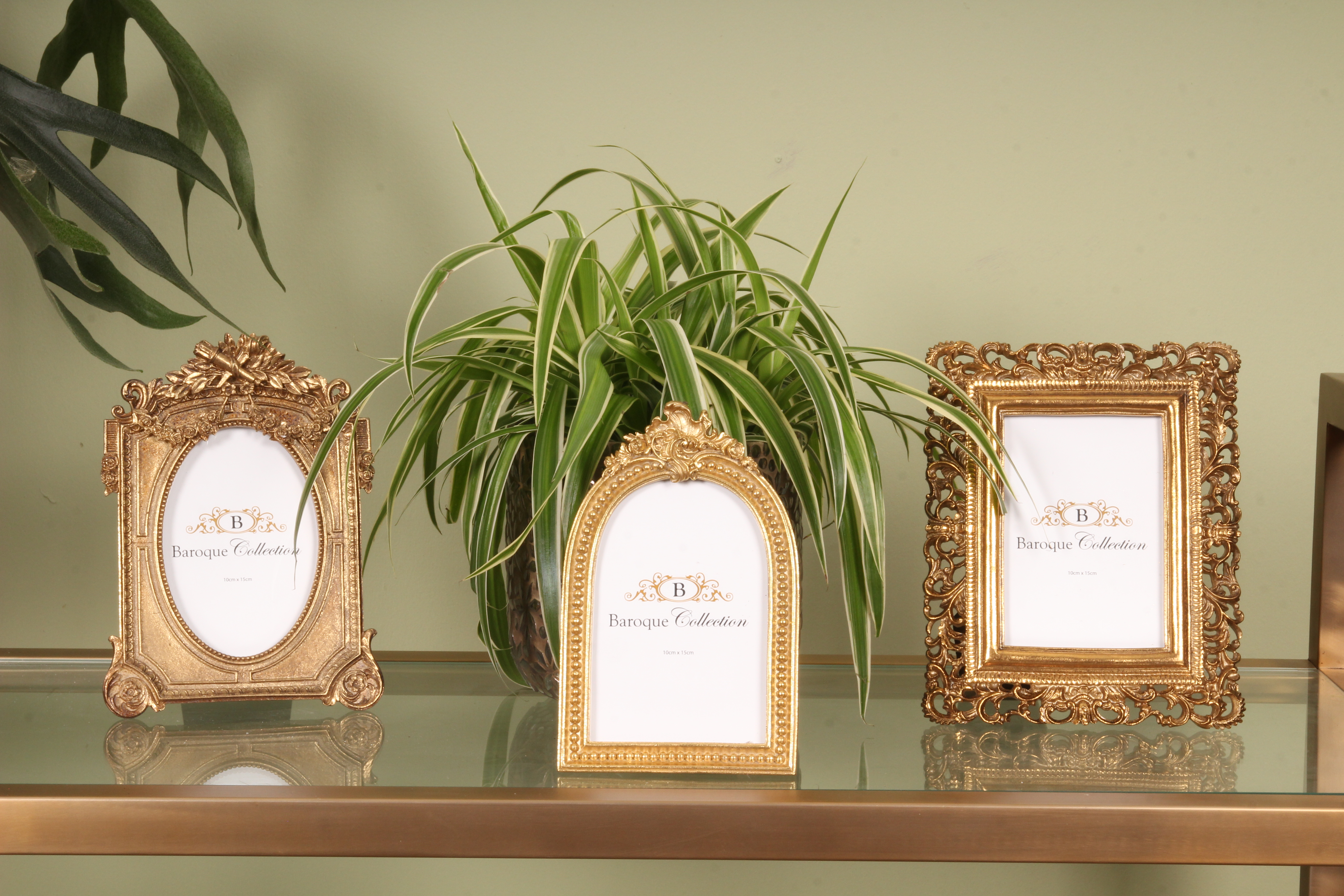 Fotolijst 10x15 cm - Goud - Resin - Staand