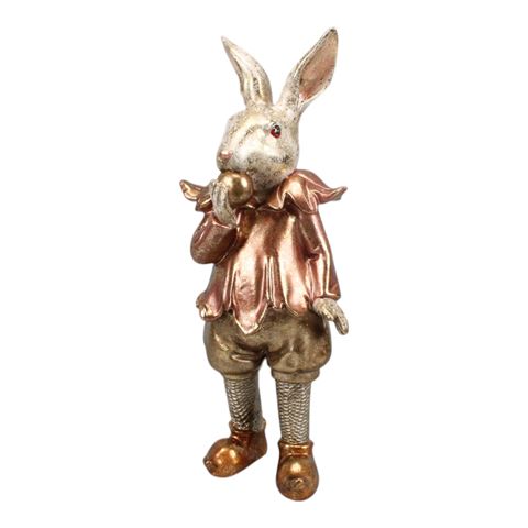 Rabbit figurine resin 27 cm