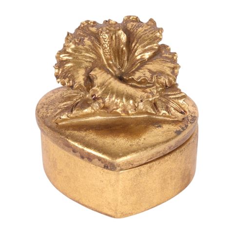 Opbergbox - Goud - Resin