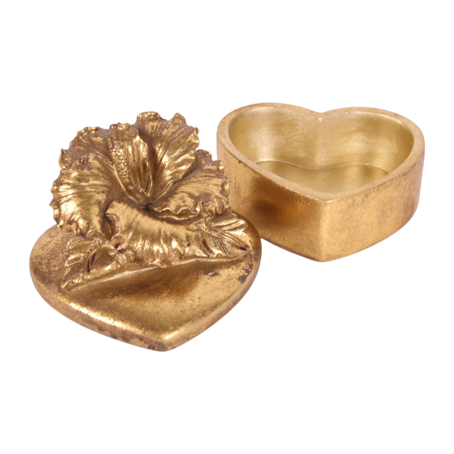 Storage Box - Gold - Resin