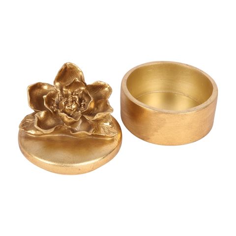 Opbergbox - Goud - Resin