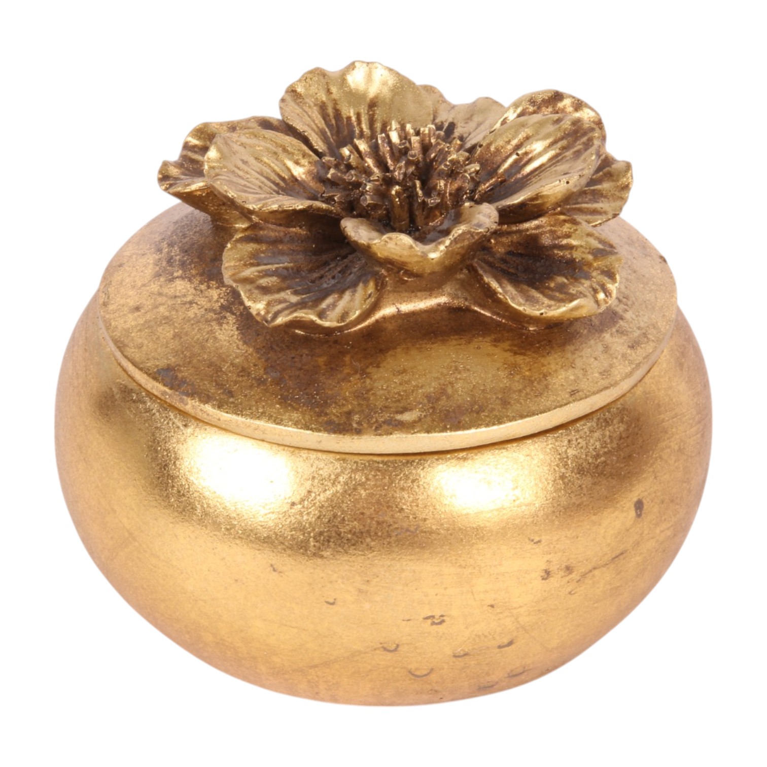 Storage Box - Gold - Resin