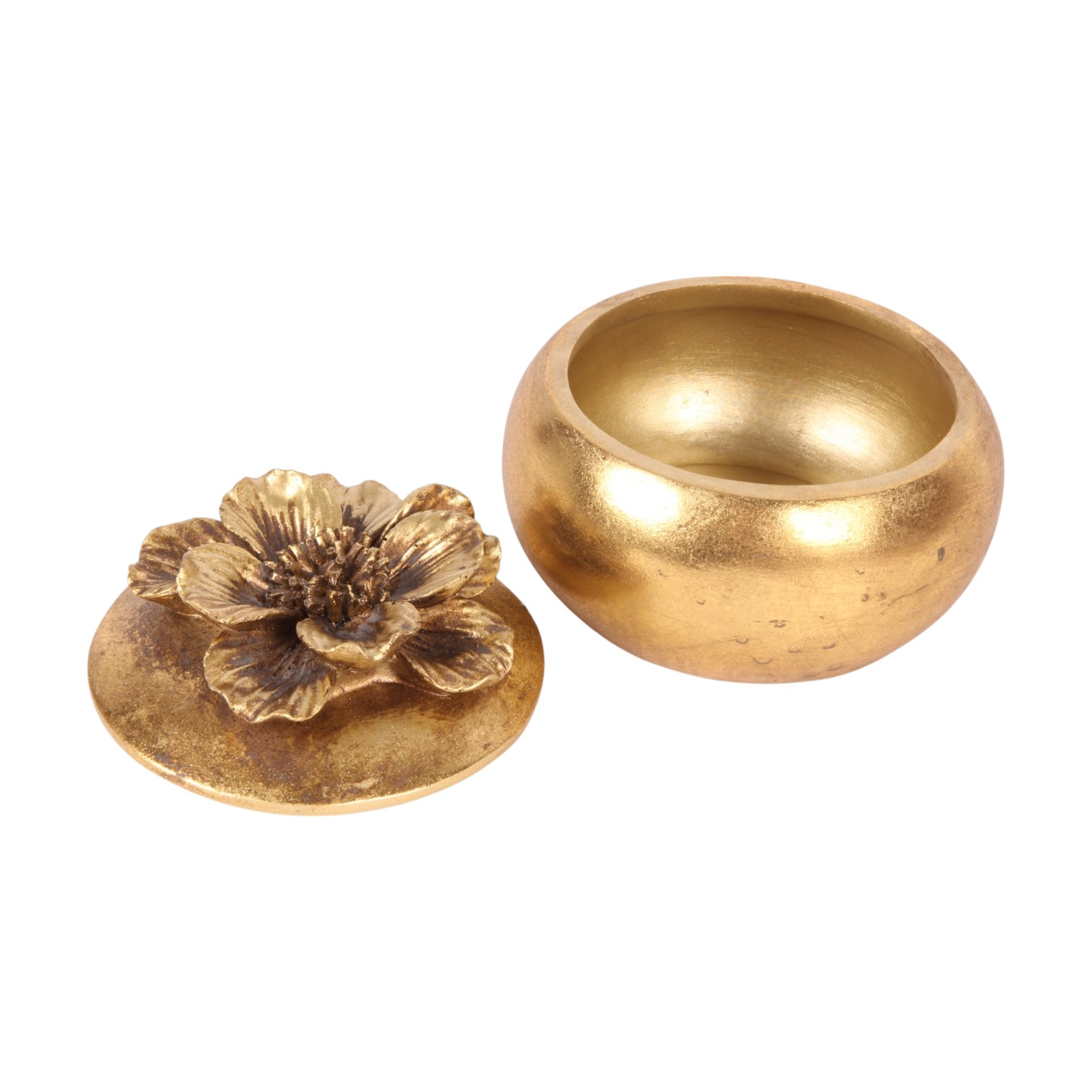 Storage Box - Gold - Resin