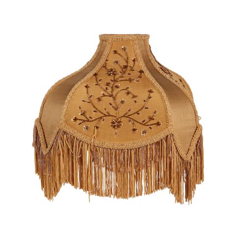 Lampshade Victorian 35 cm - Gold - Fabric