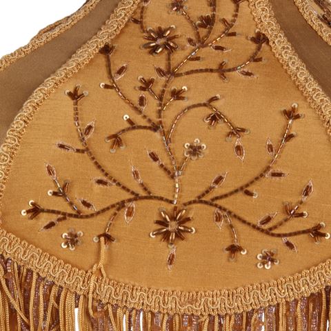 Lampshade Victorian 35 cm - Gold - Fabric