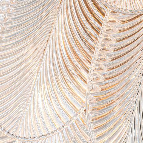 Kroonluchter Milano 85 cm - Goud - Glas