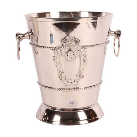 Wine Cooler 23 cm - Silver - Brass