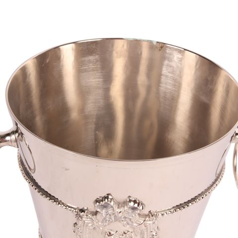 Wine Cooler 23 cm - Silver - Brass