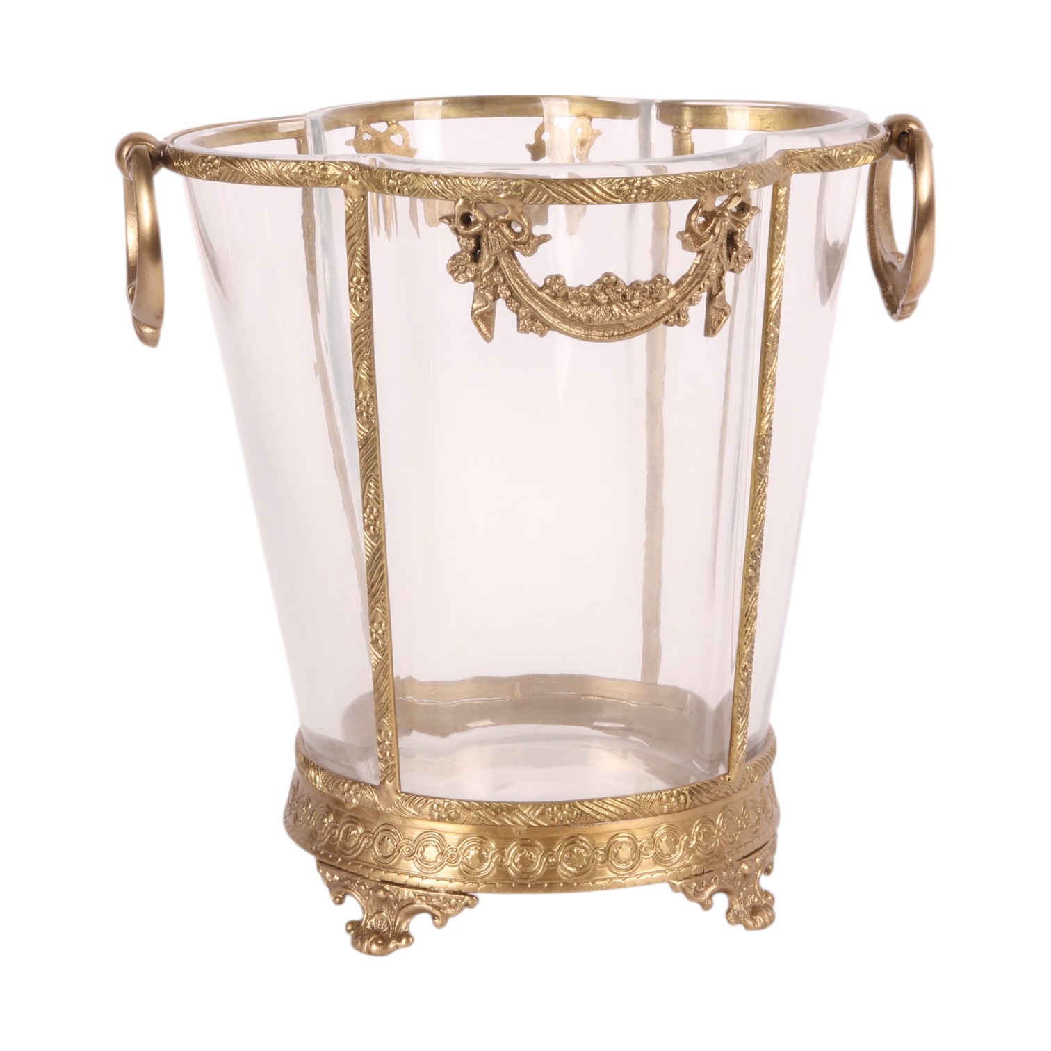 Wijnkoeler 25 cm - Goud - Koper